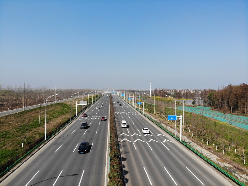 汉口至阳逻江北快速路黄陂段交通工程